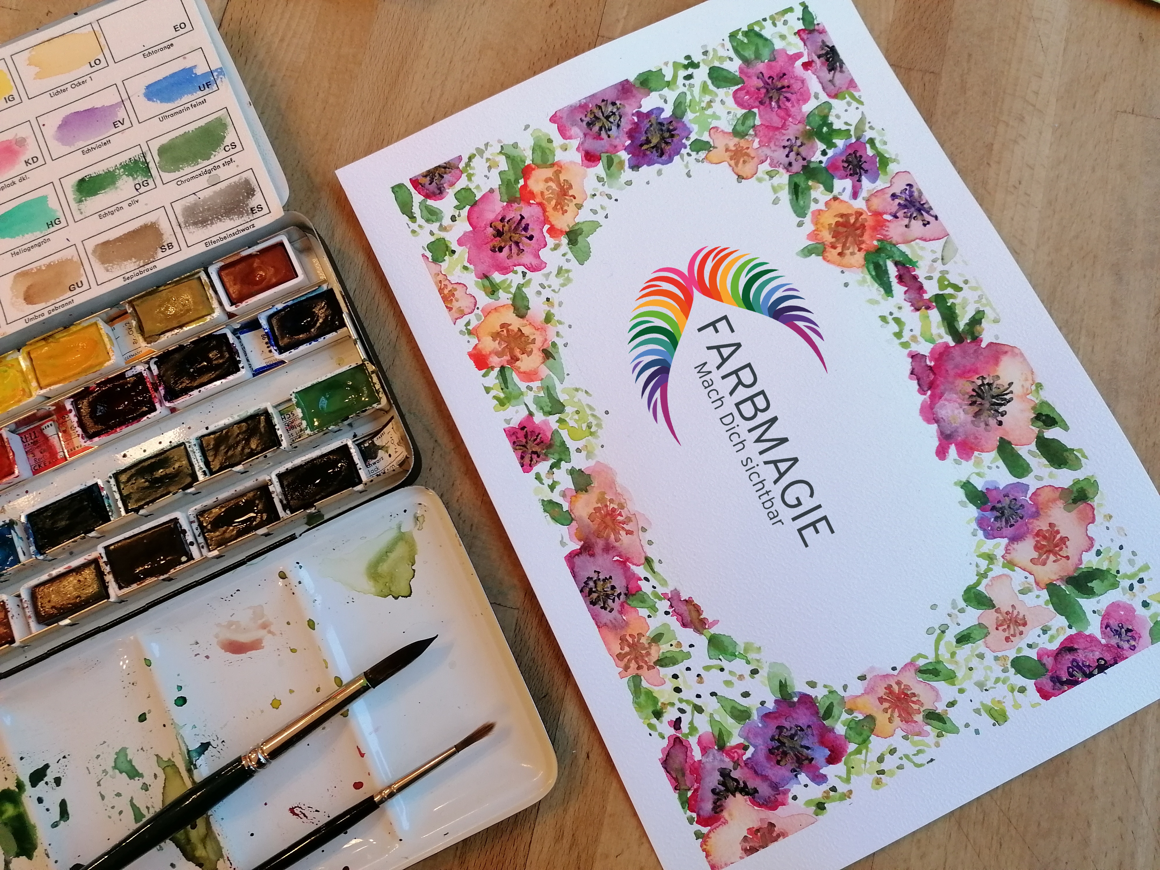 Aquarellmalerei - Tagesworkshop Herbst-Blüten malen